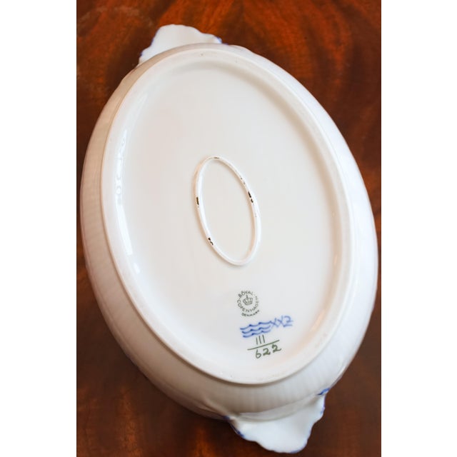 Vintage Royal Copenhagen "Princess" Oval Covered Serving Dish - No. 111/622 - First Quality For Sale - Image 12 of 12
