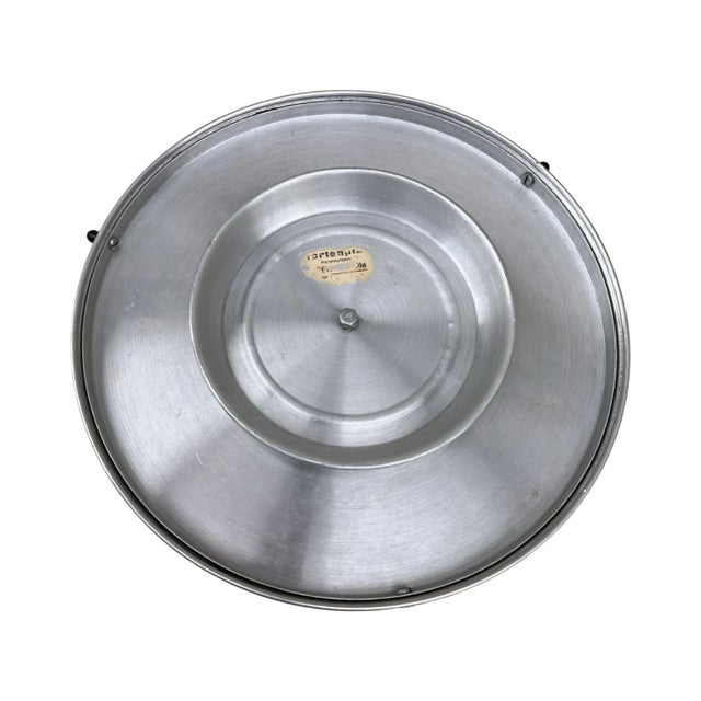 Mid-Century Modern Turntable, New Look Cake Tin, Germany, 1960s. For Sale - Image 3 of 10