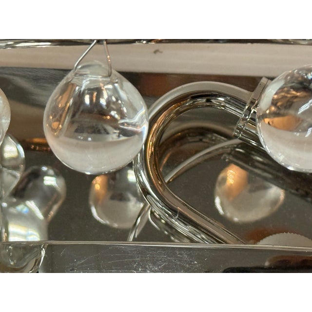 Metal Robert Abbey Bling Wall Sconces, Pair For Sale - Image 7 of 12