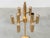 Brass Gold 18 Lights Table Lamp attributed to Gaetano Sciolari for Boulanger, 1970s For Sale - Image 12 of 18