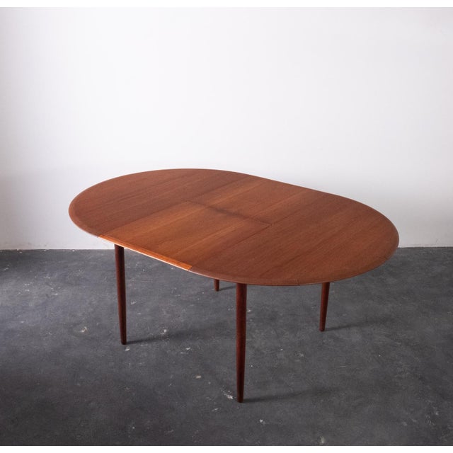Dining Table in Teak by Arne Hovmand-Olsen for Mogens Kold, 1960s For Sale - Image 18 of 18