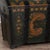 Green Original Green Painted Swedish Dome Top Trunk Dated 1853 For Sale - Image 8 of 13