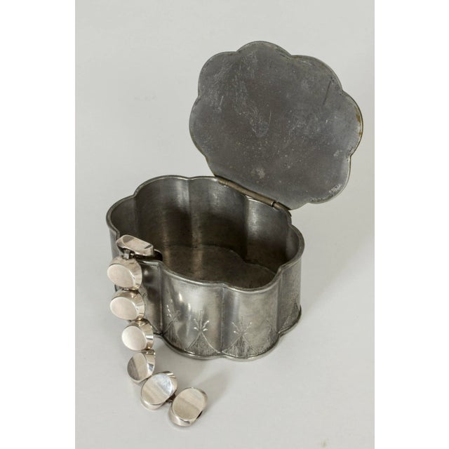 Pewter Box from Herman Bergman, 1927 For Sale - Image 6 of 8