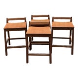 Set of 4 Modern Kitchen Stools - Made in Italy For Sale