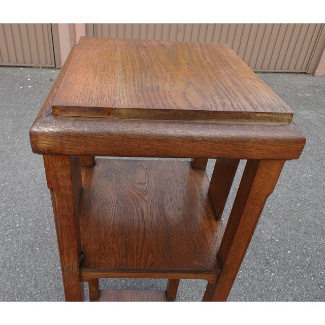 Art Deco Carved Wood Plant Stand, 1930s For Sale - Image 14 of 18