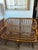 Beautiful vintage rattan loveseat