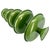 Vintage Mid-Century Modern 5 Tier Green Pedestal Centerpiece Tray Stand For Sale - Image 12 of 12