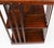 Brown Vintage Inlaid Mahogany Revolving Bookcase, 1980s For Sale - Image 8 of 11