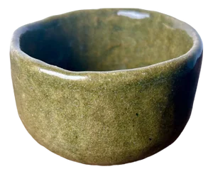 Shōwa Ceramic Chawan Matcha Bowl, 1960s