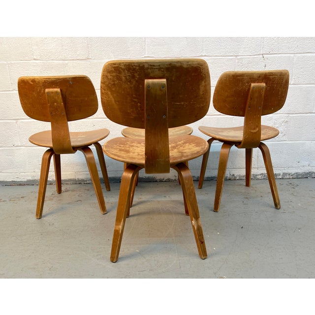 Mid 20th Century Set of Four Elegant Bentwood Chairs by Bruno Weil for Thonet For Sale In New York - Image 6 of 13