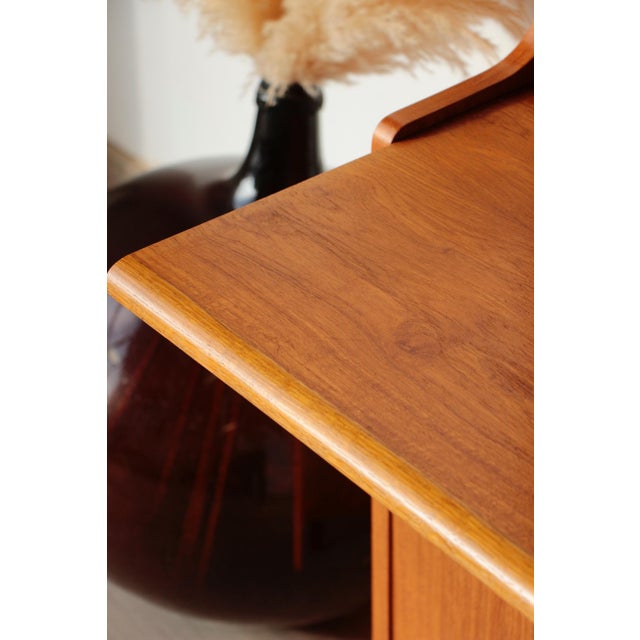 Danish Teak Bookcase with Secretary, 1960s For Sale - Image 18 of 18