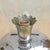 1950s Petite Italian Chrome + Murano Glass Table Lamp, 1950s - 2 Available For Sale - Image 5 of 12