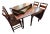 Late 20th Century Willett Wildwood Cherry Wood Dining Set For Sale