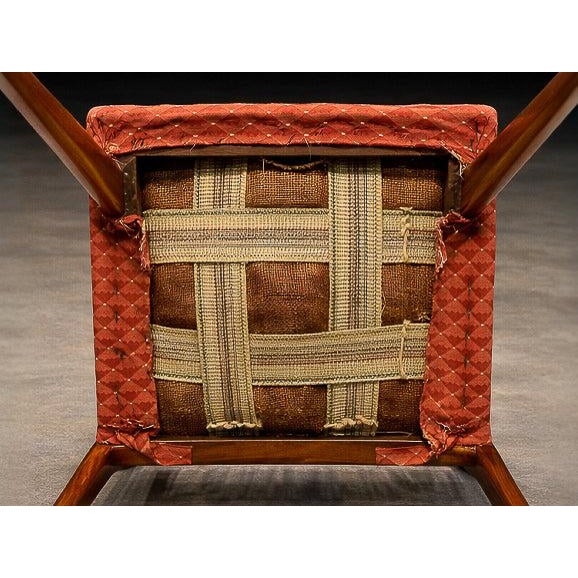 Joaquim Tenreiro Rare Set of Six Dining Chairs by Joaquim Tenreiro in Caviúna Wood, Brazil, 1950s For Sale - Image 4 of 13