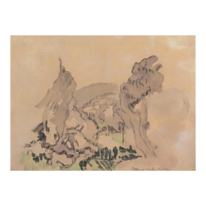'Gorges of the Tarn, France' by Arthur B. Davies, New York Armory, Ashcan School, Art Students League, Chicago, New York Museum of Modern Art
