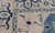 Vintage Turkish Oushak Rug With Dark and Light Blue in Medallion Design For Sale - Image 10 of 12