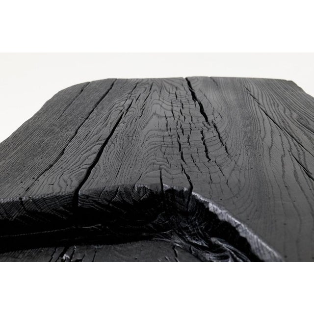 Black Sculptural Coffee Table by Logniture For Sale - Image 8 of 18