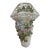 Large Antique German Wall Pocket Vase From Dresden For Sale