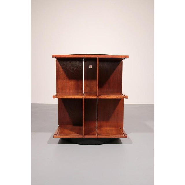 Revolving Modular Model 823 Bookcase by Gianfranco Frattini, Italy, 1963 For Sale - Image 10 of 17