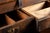 Early American Primitive Pine Standing Clerk’s Desk and Cabinet For Sale - Image 9 of 9