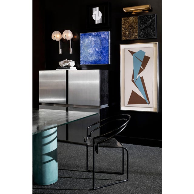 Metal Table by Massimo and Lella Vignelli for Acerbis, Italy, 1984 For Sale - Image 7 of 13