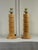 Mid Century Danish Modern Stacked Wood Table Lamps For Sale In Houston - Image 6 of 8