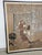 Japanese Vintage 4 Panel Kabuki Screen For Sale - Image 3 of 12