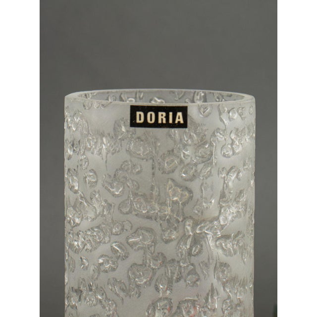 Doria Leuchten Germany Doria Leuchten Glass and Brass Sconces, Pair For Sale - Image 4 of 9