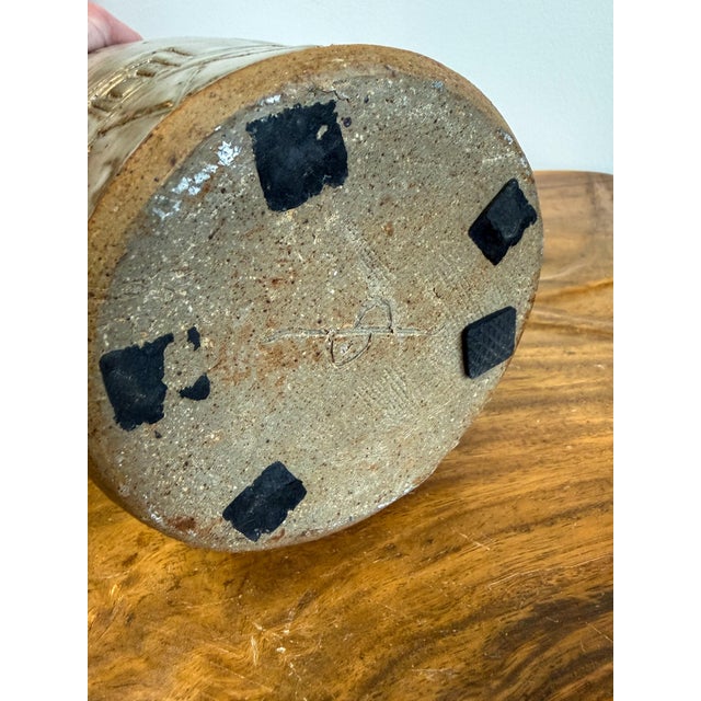 1960s Vintage Mid Century Signed Studio Pottery in the Style of Bitossi For Sale - Image 5 of 10