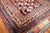 Red 20th Century Zabihi Collection Persian Kurd Bagface Rug - 1'4" x 1'6" For Sale - Image 8 of 9