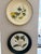 Vintage Habitat International Hand Painted Botanical Wall Trays-Pair For Sale - Image 4 of 4