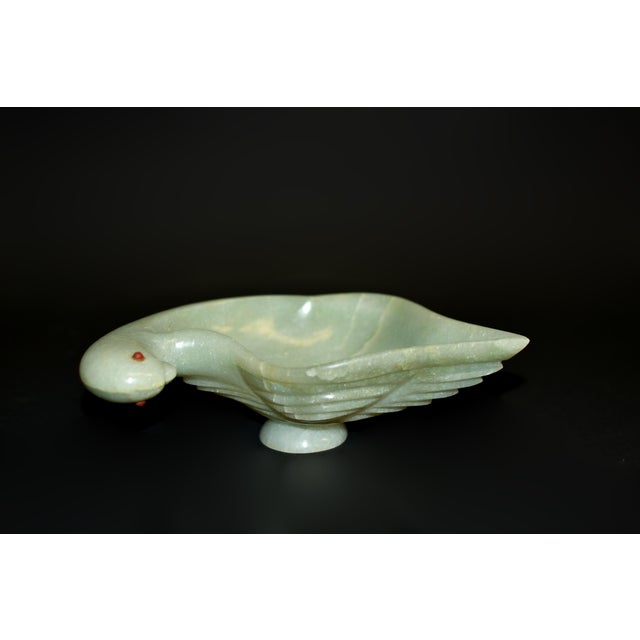 Aventurine Quartz Dove Bowl Hand Crafted Gemstone Bowl For Sale - Image 16 of 16