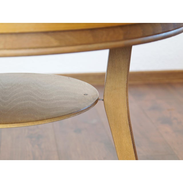 1950s Mid-Century Round Coffee Table, 1950s For Sale - Image 5 of 10