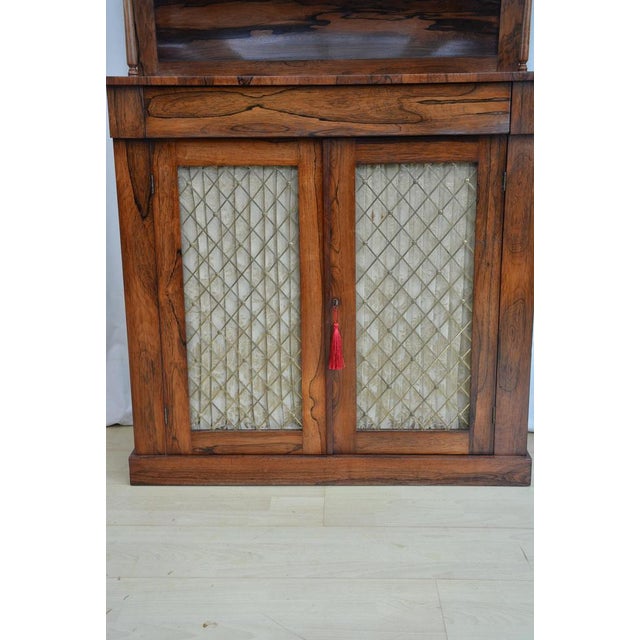 Antique English William IV Chiffonier, 1840 For Sale - Image 12 of 18