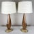 Gold Mid-Century Modern Gold Seguso Murano Glass Table Lamp , a Pair For Sale - Image 8 of 11
