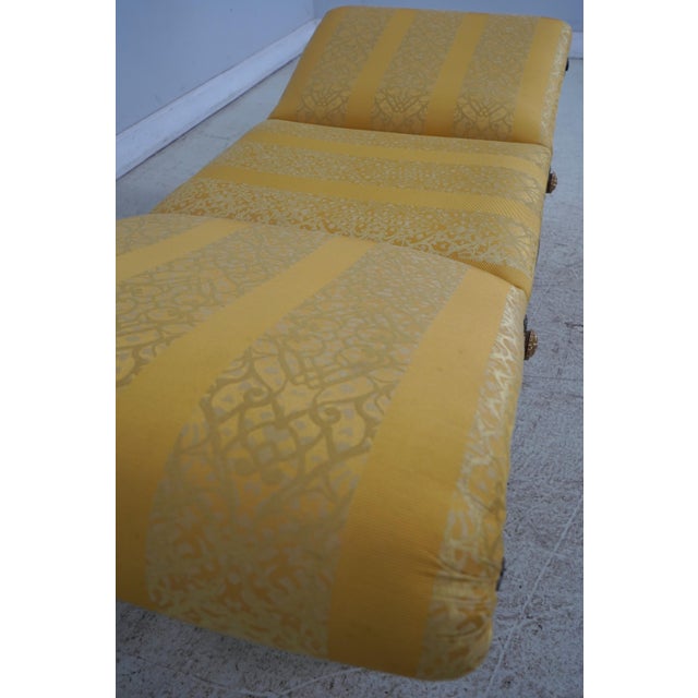 Neoclassical Upholstered Seat Window Bench For Sale - Image 4 of 11