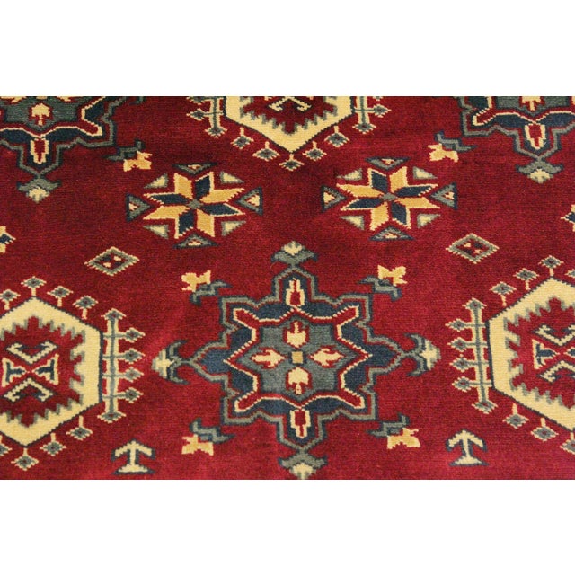 Vintage Shirwan Red/Gold Wool Rug - 3'9''x5'6'' For Sale In New York - Image 6 of 11