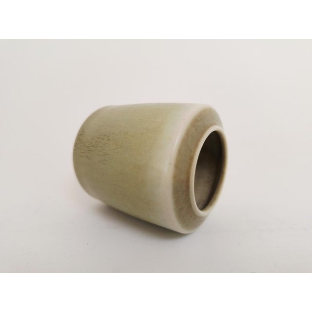 Mid-Century Modern Small Hares Fur Vase by Per Linnemann-Schmidt for Palshus, 1960s For Sale - Image 3 of 8