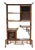 Japanese-Style Display Shelf in Bamboo and Wood, 1890 For Sale