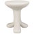 Mid-Century Modern Laramy Side Table, White Fiber Cement For Sale - Image 3 of 3