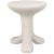 Mid-Century Modern NOIR Laramy Side Table, White Fiber Cement For Sale - Image 3 of 3