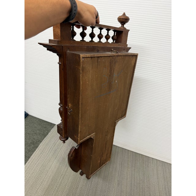 Black Forest Wall Clock With Barometer & Thermometer For Sale - Image 12 of 12