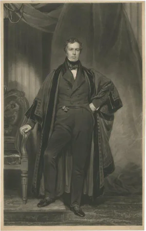 After Thomas Phillips, Portrait of William Wallace Currie, First Mayor of Liverpool, England, 1837, Print