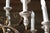 1970s 1970s Italian 18-Light Carved Wood & Gilt Metal Chandelier For Sale - Image 5 of 18