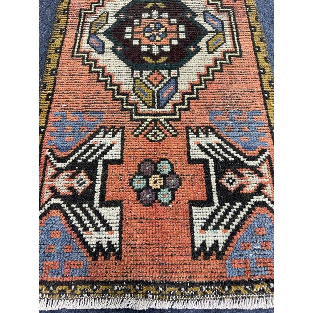 Contemporary Turkish Yastik Rug 1'6" x 3'3" For Sale - Image 3 of 5