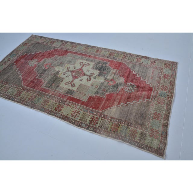 1960s 1960s Anatolian Kurdish Area Carpet For Sale - Image 5 of 10