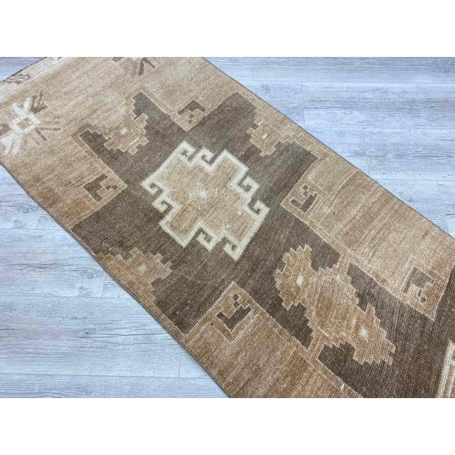 Vintage Turkish Rug Runner - 29"x113" For Sale In Raleigh - Image 6 of 9