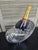 Sculptural Nautilus Shell Polished Aluminium Champagne & Wine Cooler For Sale - Image 3 of 11