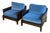 Pair of Christian Liaigre "Opium" Club Chairs in Velvet For Sale