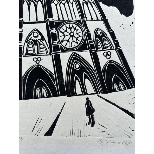Hansjürg Brunner, Franz Kafka: The Process, 1964, Linocut For Sale - Image 10 of 12